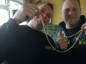 gouden ketting verdwenen